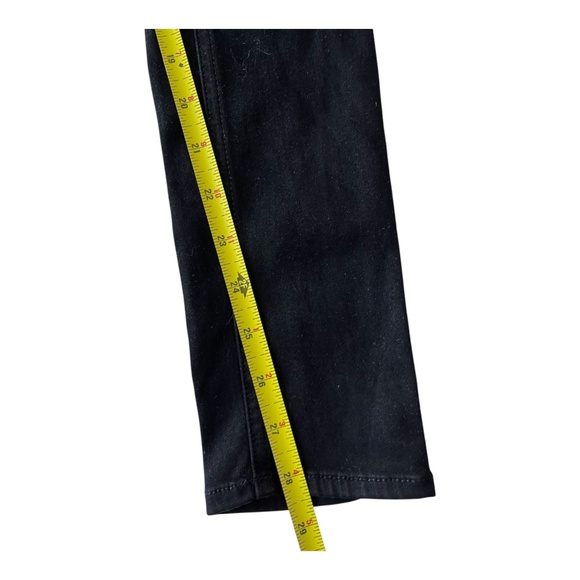 Rag & bone the legging in coated black Shimmer Stretch Jegging Women’s Size 24 - Picture 11 of 12